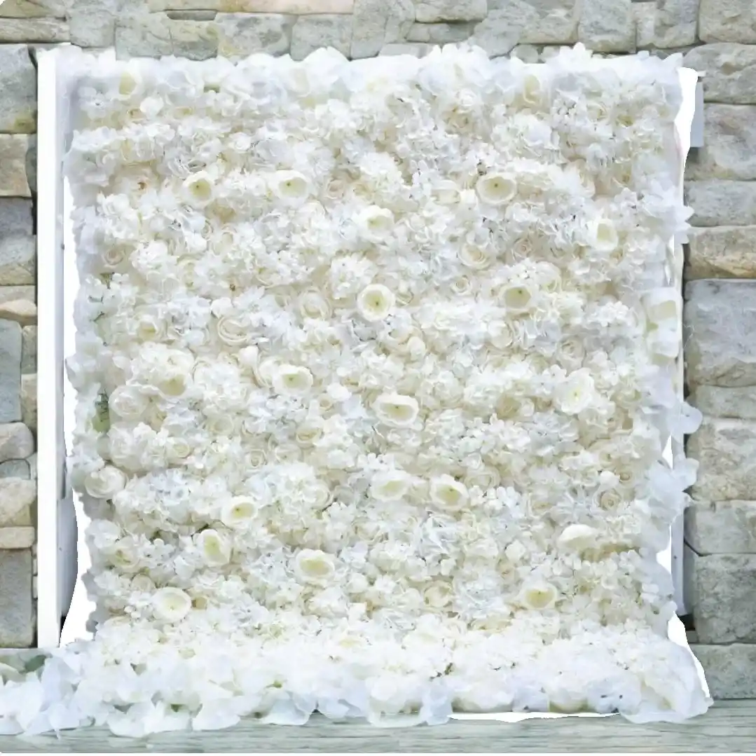 Back White Rose